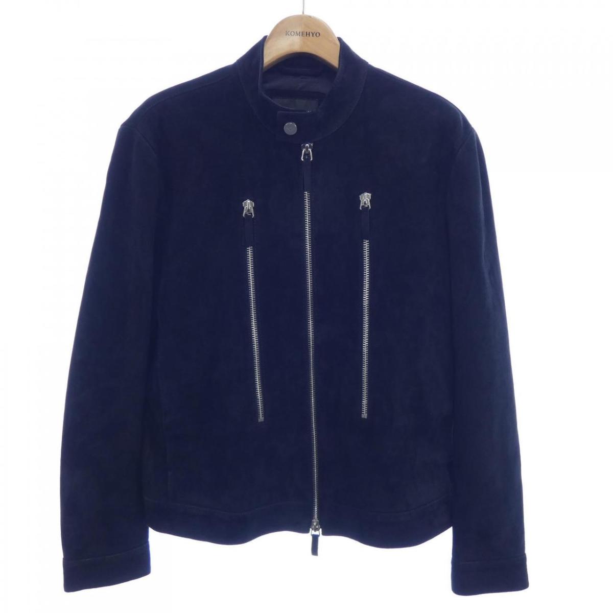 エンポリオアルマーニ EMPORIO ARMANI 21B53P 21P53 レザージャケット【中古】