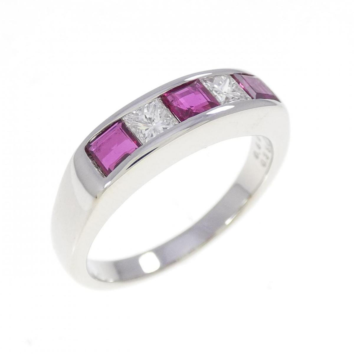 PT900 ルビー リング 0.66CT【中古】｜KOMEHYO ONLINESTORE 店