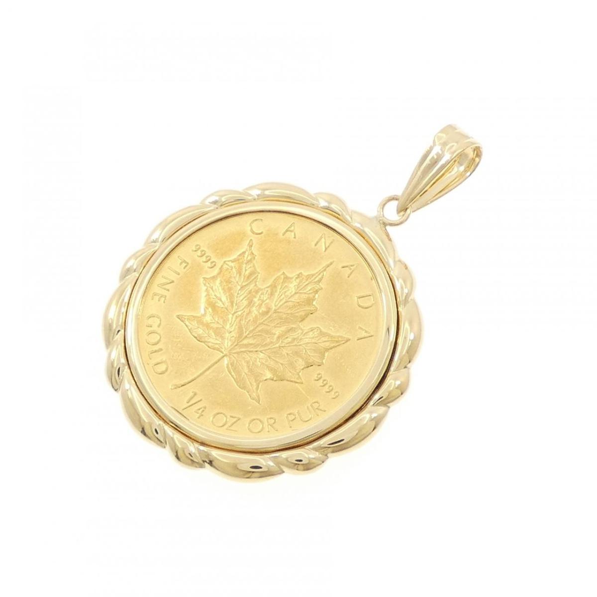 K18YG(枠) コイン ペンダント【中古】｜KOMEHYO ONLINESTORE 店