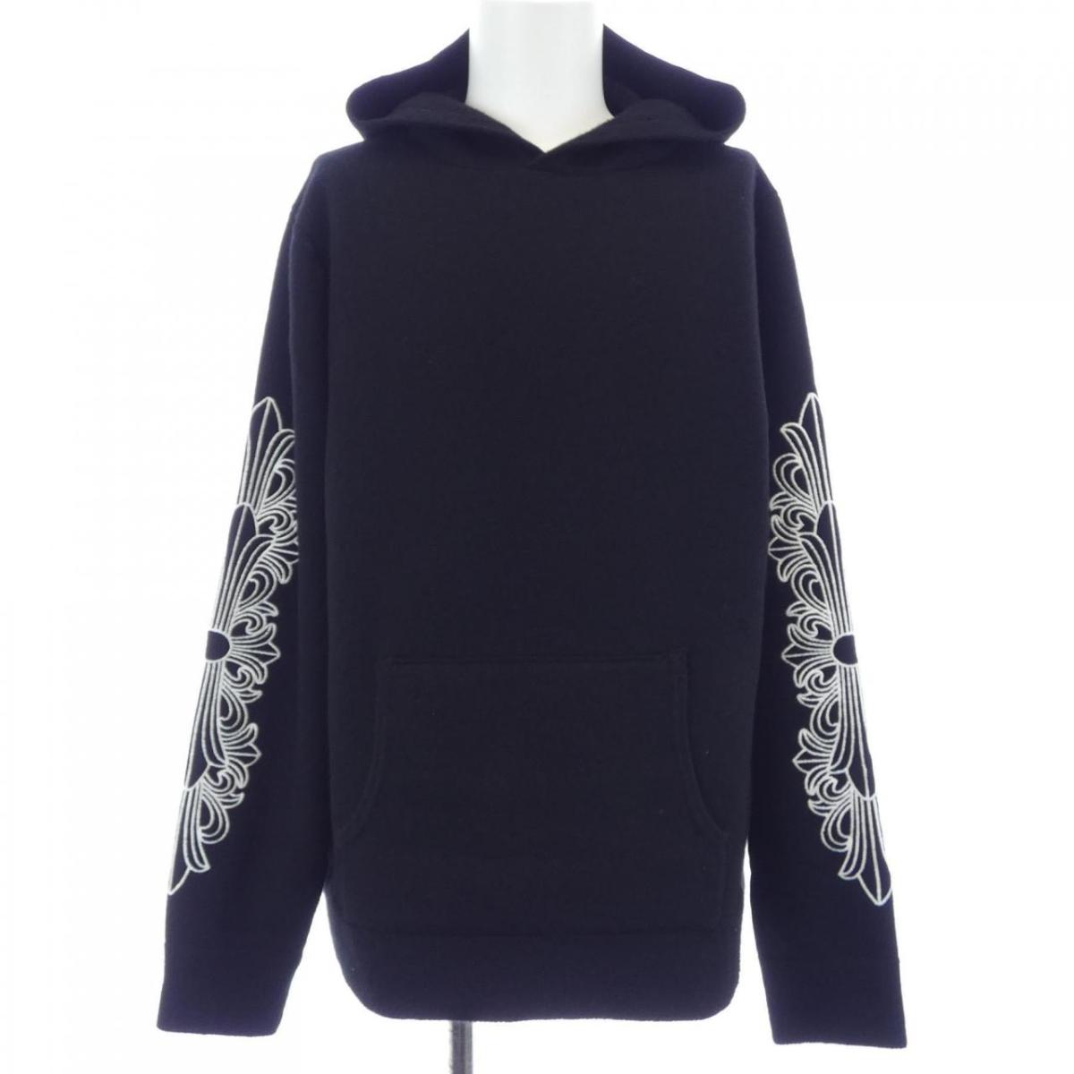 クロムハーツ CHROME HEARTS フローラルクロス FLORAL CROSS 412172854******00D パーカー【中古】