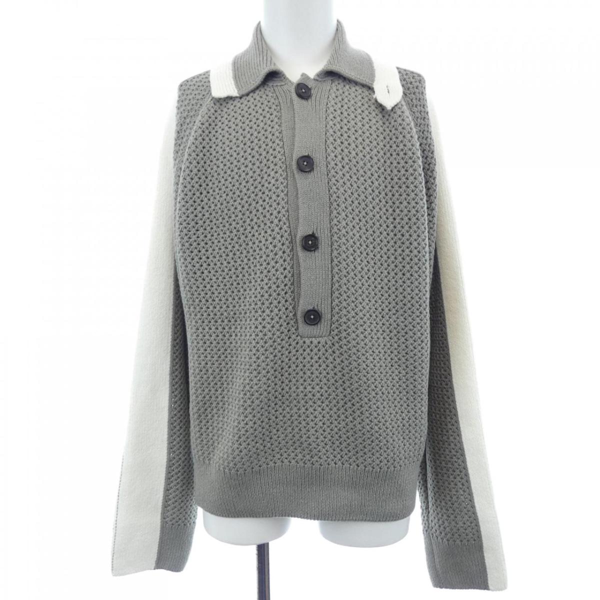 エルメス HERMES マキシメッシュポロ *31-5736 ニット【中古】
