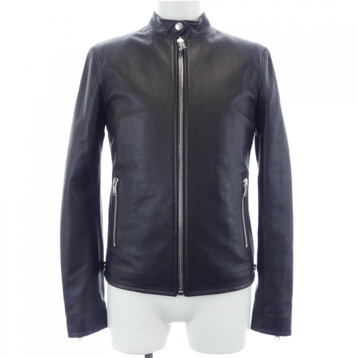 サンローラン SAINT LAURENT 362239 Y5YA1 レザーライダースジャケット【中古】