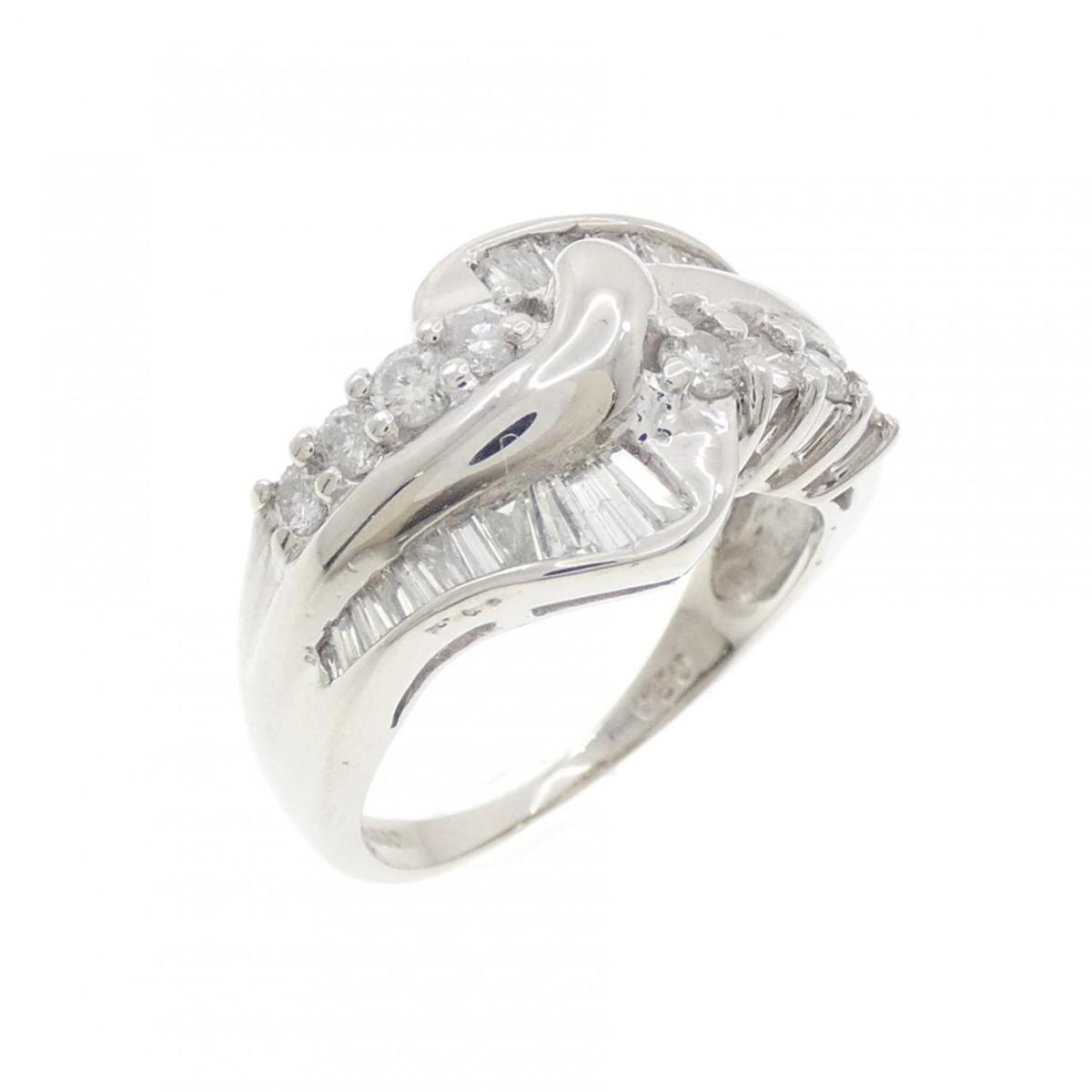 PT900 ダイヤモンド リング 0.80CT【中古】|KOMEHYO ONLINESTORE 店