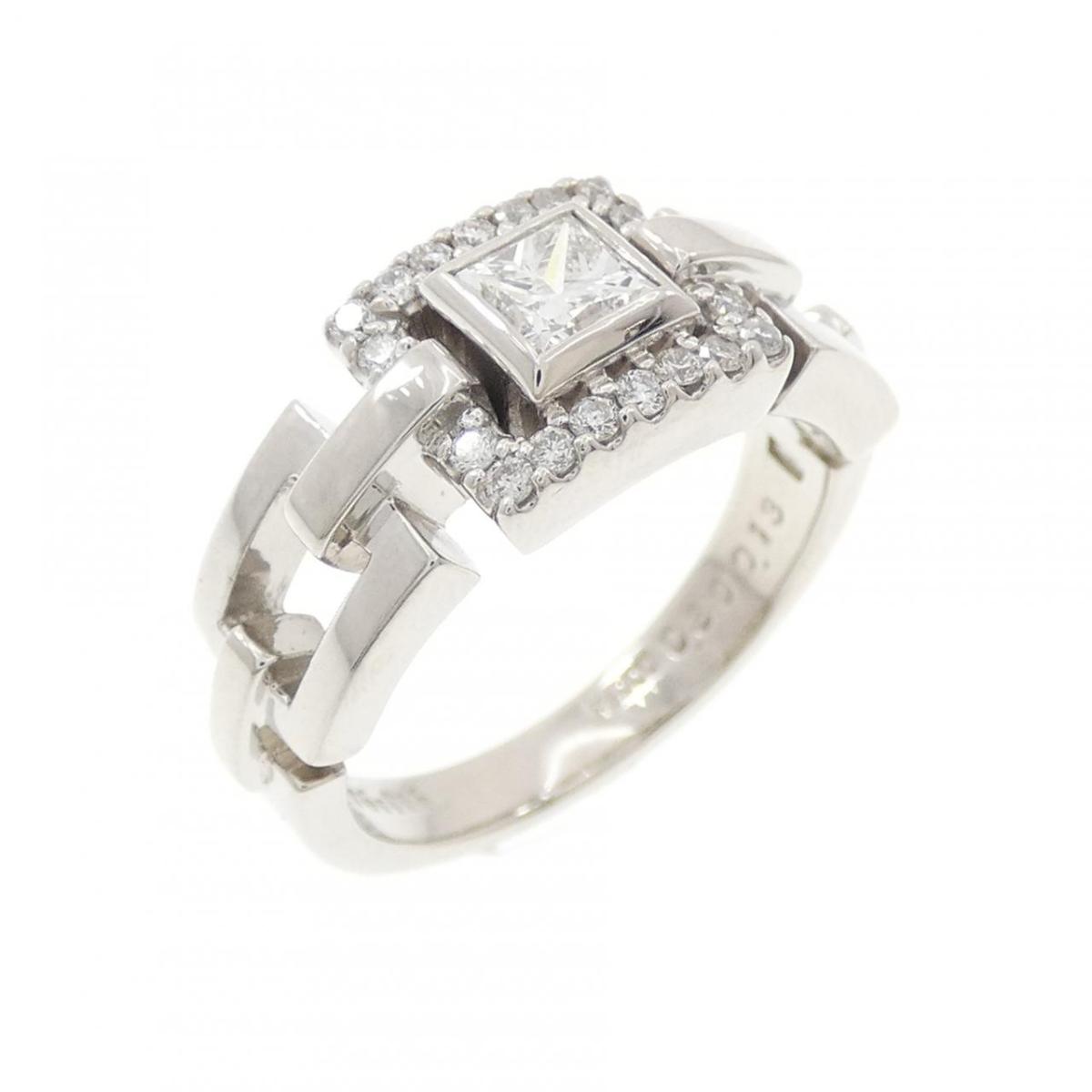 PT900 ダイヤモンド リング 0.30CT【中古】