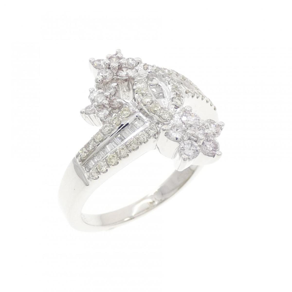 K18WG スター ダイヤモンド リング 0.72CT【中古】｜KOMEHYO ONLINESTORE 店 108,130円
