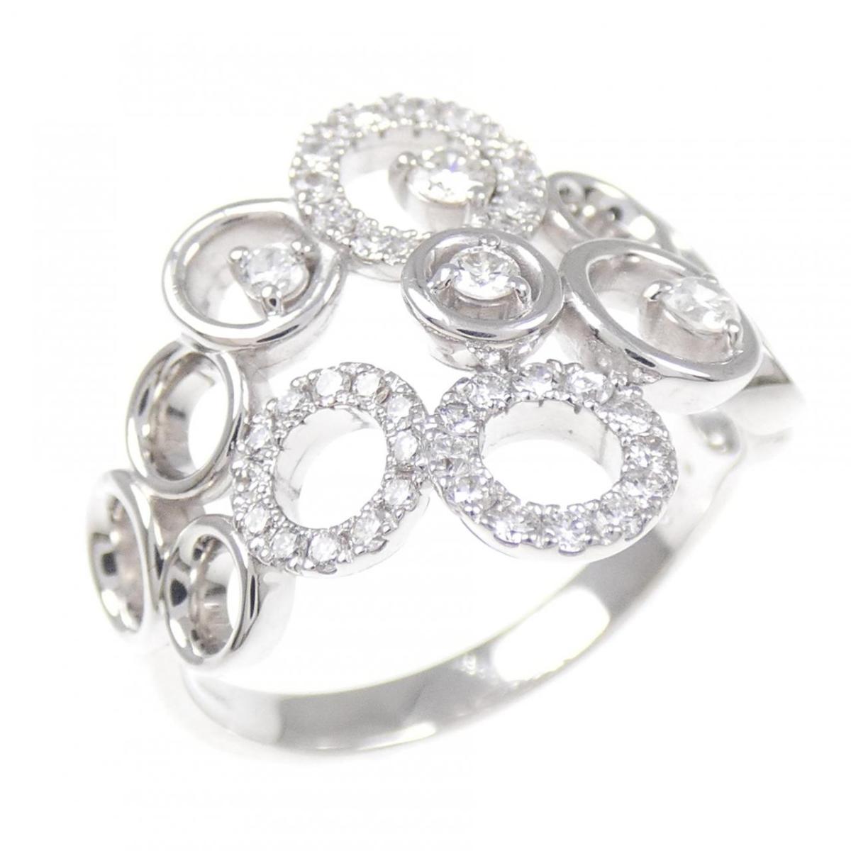 K18WG ダイヤモンド リング 0.34CT【中古】｜KOMEHYO ONLINESTORE 店