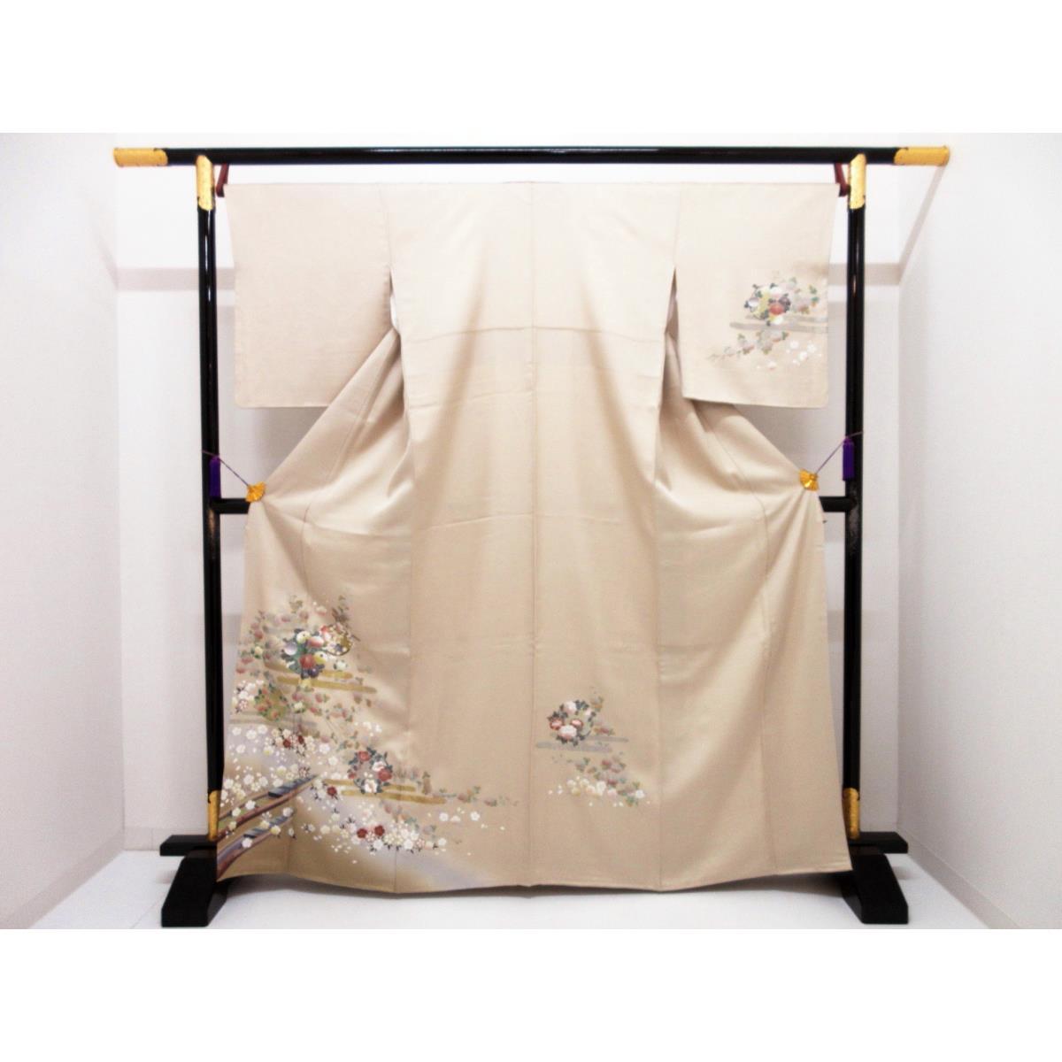 訪問着　友禅金彩加工　螺鈿入りボカシ染【中古】｜KOMEHYO ONLINESTORE 店
