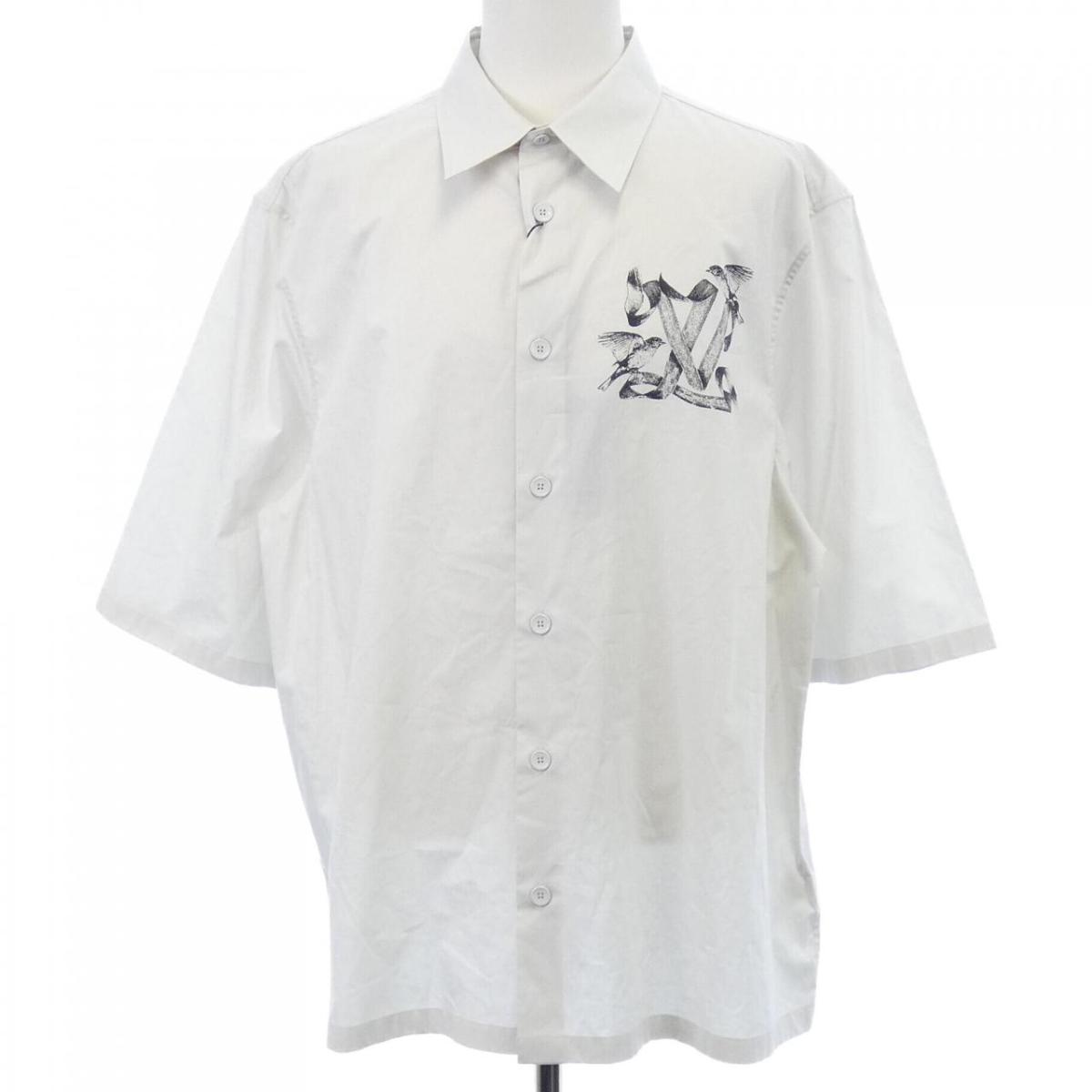 ルイヴィトン LOUIS VUITTON プリンテッドショートスリーブコットンシャツ HPS72WAVE S／Sシャツ【中古】 60,830円