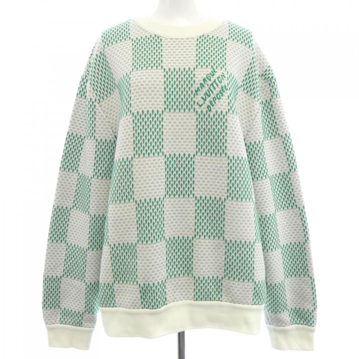 ルイヴィトン LOUIS VUITTON ダミエコットンスウェットシャツ HQY92WIIM 汗水【中古】