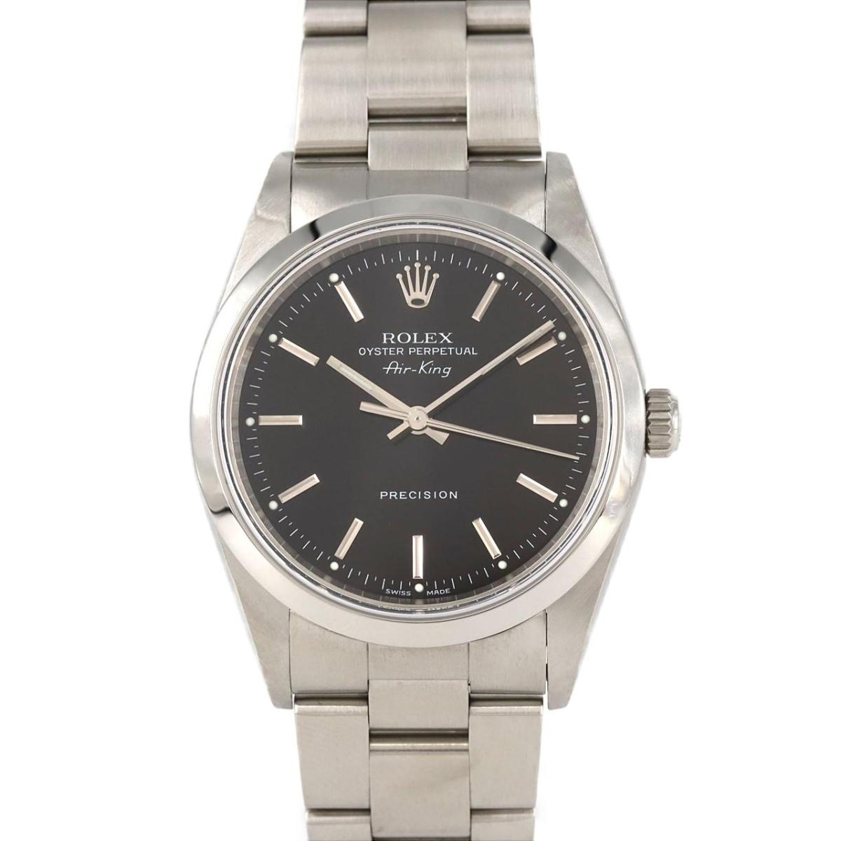 ロレックス エアキング 14000M SS 自動巻 F番【中古】