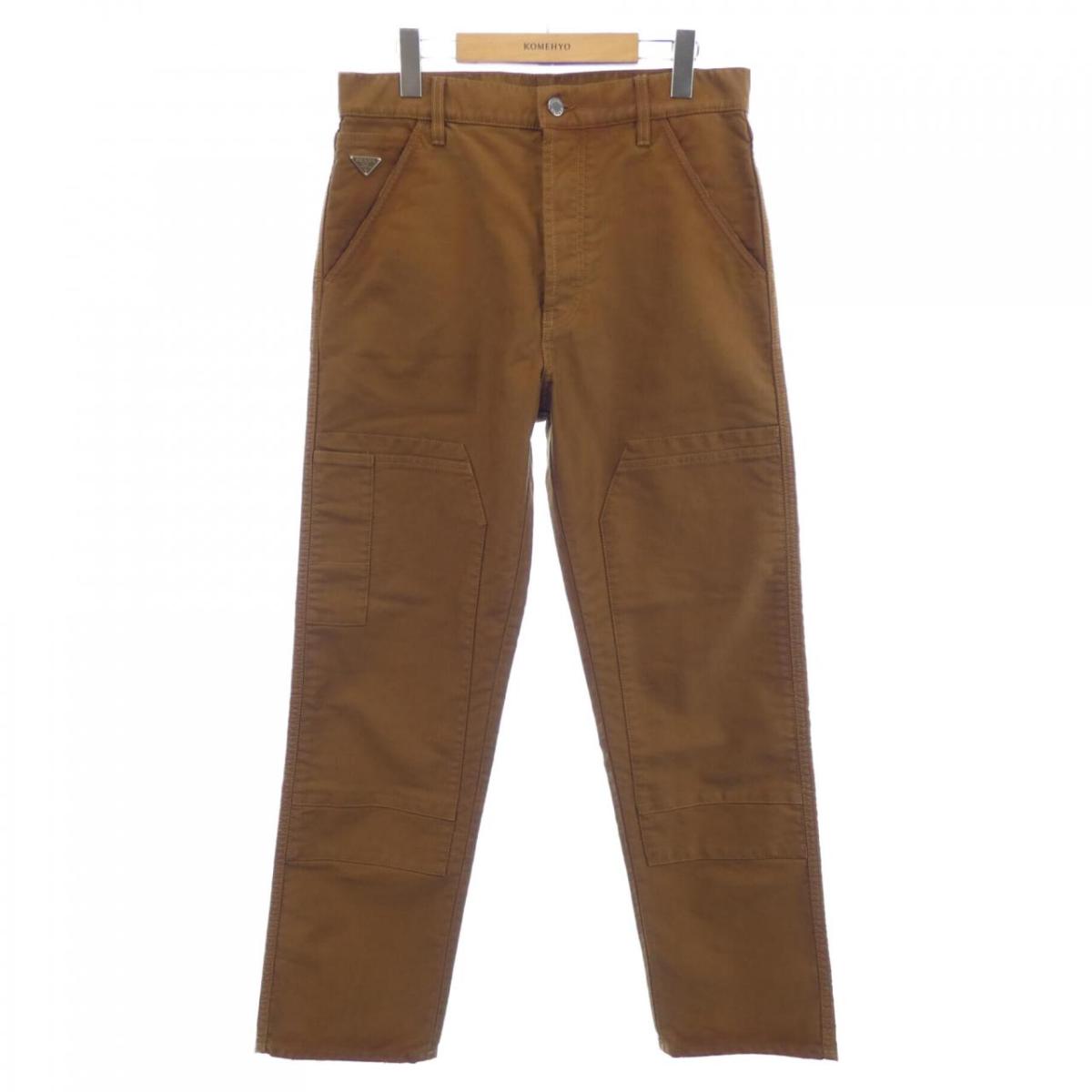 プラダ PRADA トライアングルロゴ GEP398 SOOO 142E パンツ【中古】｜KOMEHYO ONLINESTORE 店