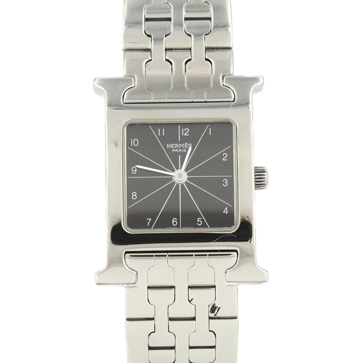エルメス H御覧になる HH1.210 SS 石英【中古】