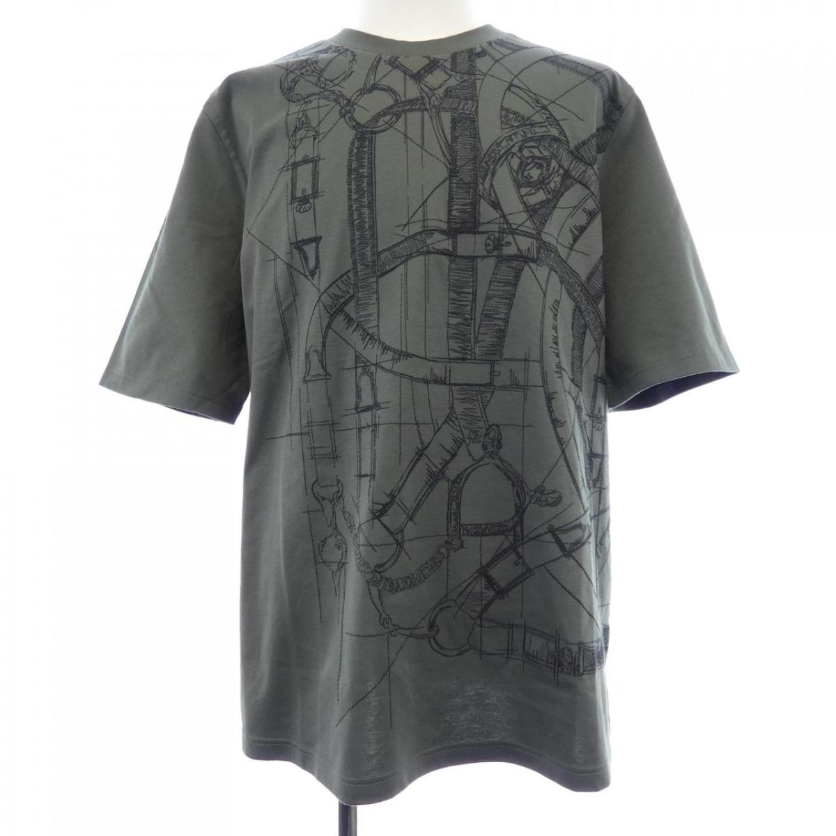 エルメス HERMES カヴァルカドゥールグリフォネ 567805HA Tシャツ【中古】