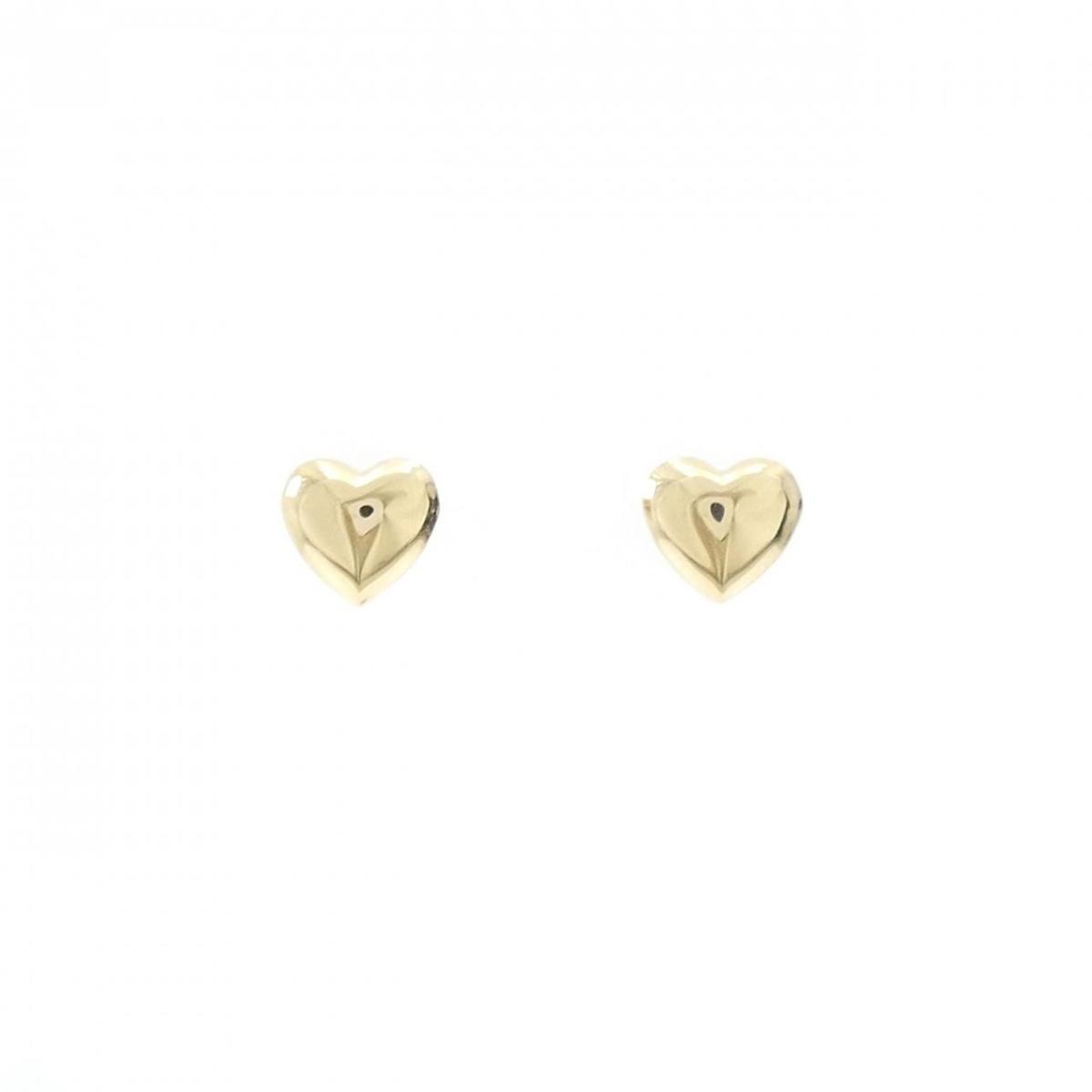 K18YG ハート ピアス【中古】｜KOMEHYO ONLINESTORE 店