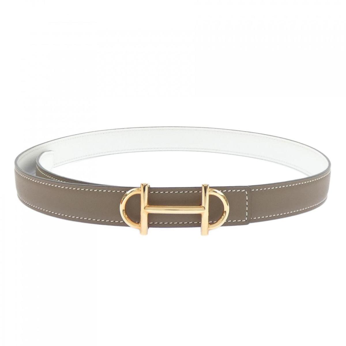 エルメス HERMES GAMMA 24mm リバーシブル BELT【中古】