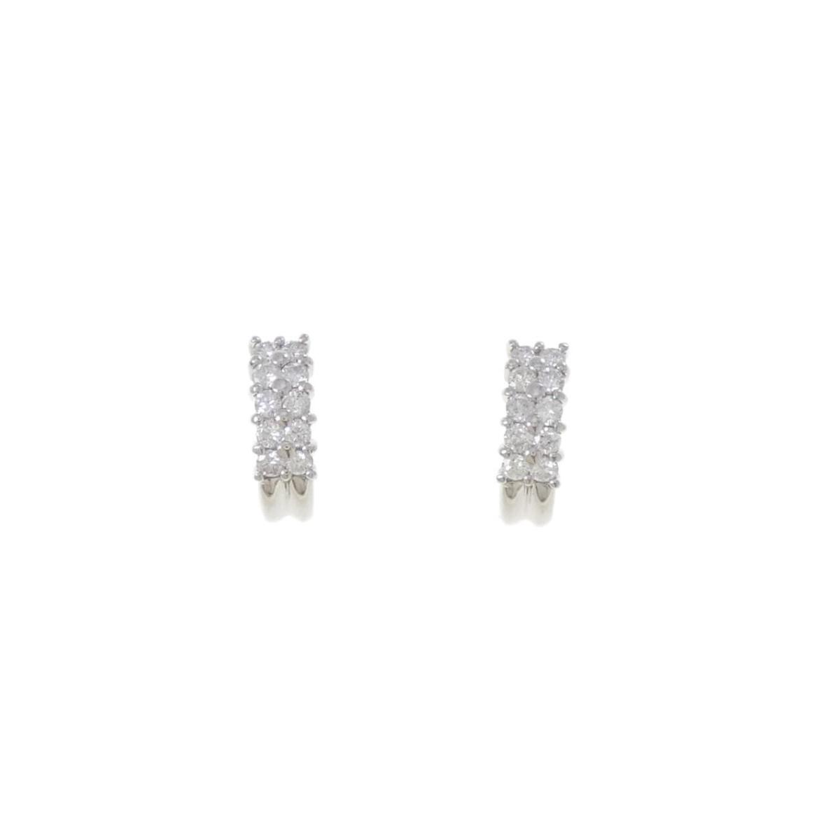 PT900 ダイヤモンド ピアス 0.34CT【中古】｜KOMEHYO ONLINESTORE 店 48,360円
