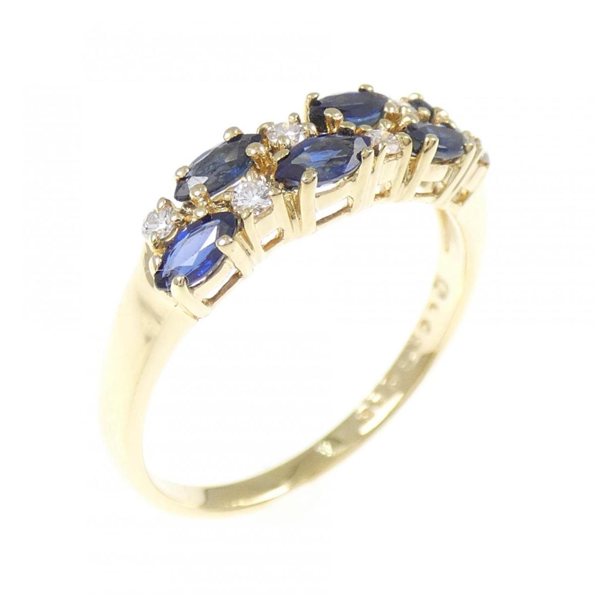 ミキモト サファイヤ リング 0.58CT【中古】