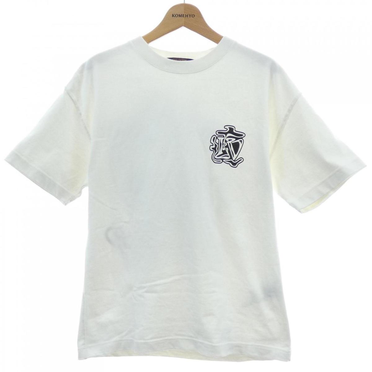 ルイヴィトン LOUIS VUITTON LVスモークプリンテッド HHY90WNPL Tシャツ【中古】