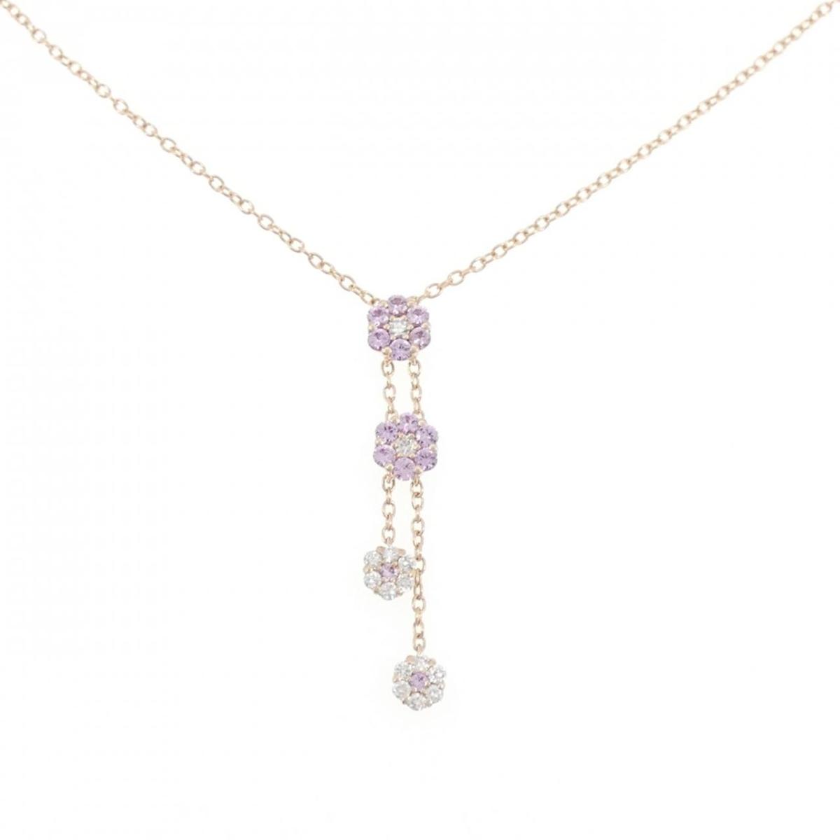ポンテヴェキオ サファイヤ ネックレス 0.28CT【中古】