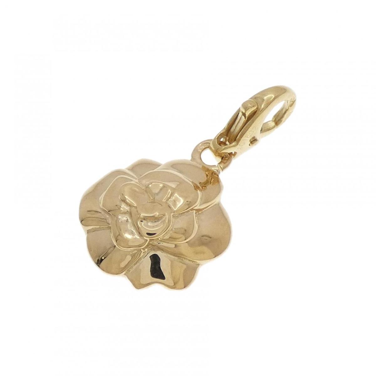 シャネル カメリア チャーム【中古】