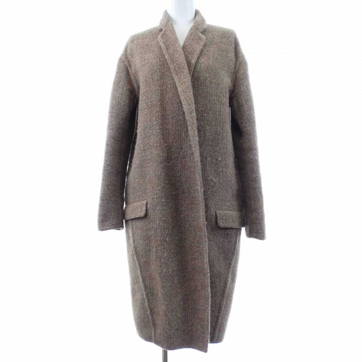 セリーヌ CELINE 2 8H13/6453 厚地の外套【中古】