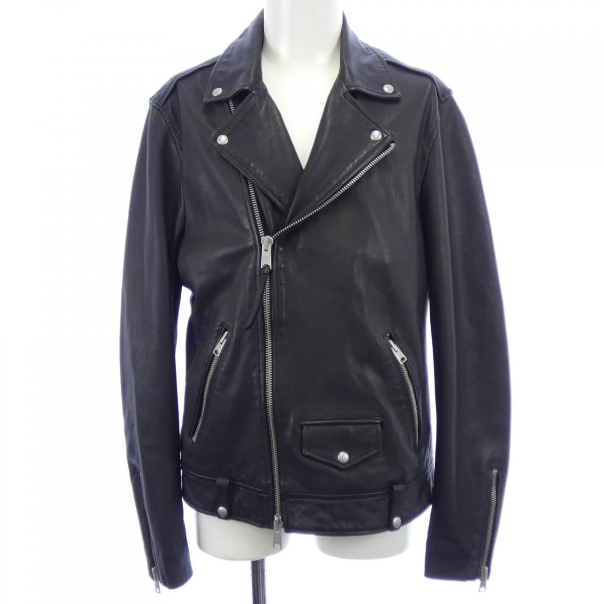 オールセインツ ALLSAINTS ML025N レザーライダースジャケット【中古】