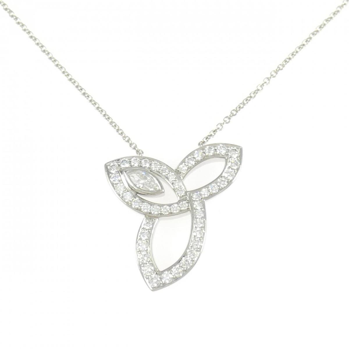 ハリーウィンストン リリークラスター ネックレス【中古】