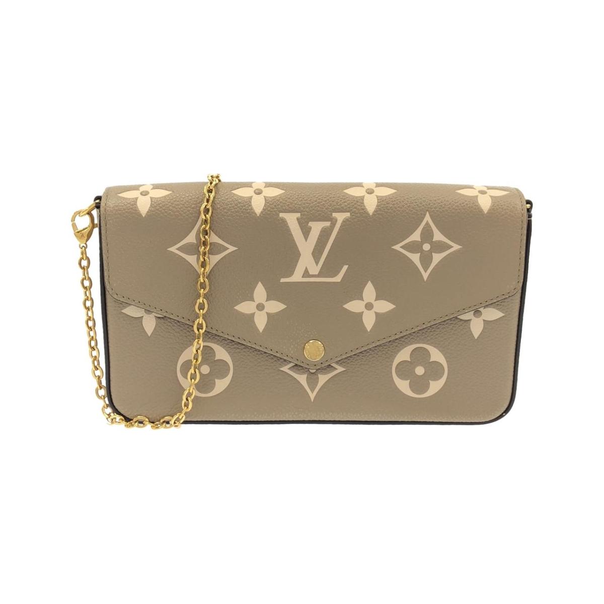 ルイヴィトン バイカラー モノグラム アンプラント ポシェット フェリシー M69977 ショルダーバッグ【中古】