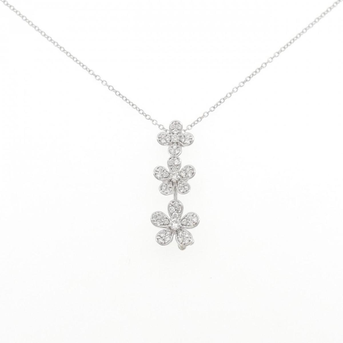 ポンテヴェキオ ダイヤモンド ネックレス 0.44CT【中古】