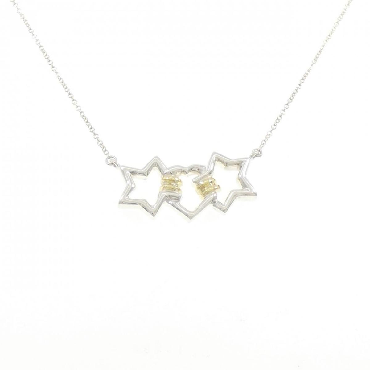 【ヴィンテージ】ティファニー 925/750YG ネックレス【中古】
