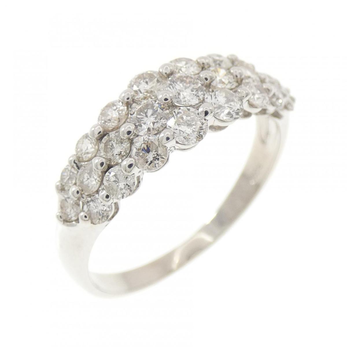 PT900 パヴェ ダイヤモンド リング 1.00CT【中古】