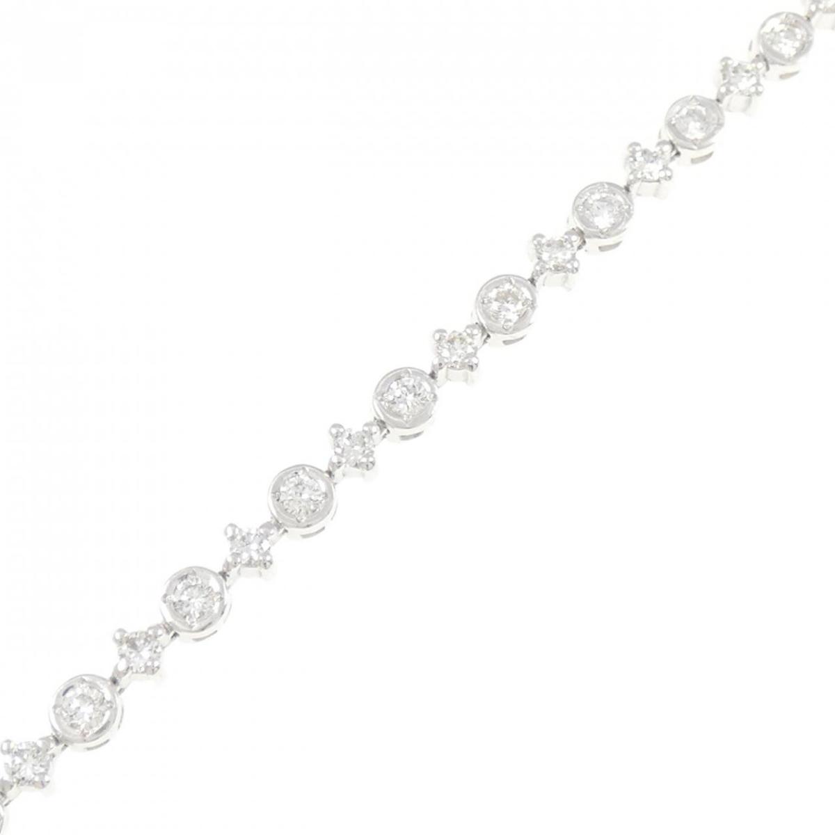 LINE ダイヤモンド ブレスレット 1.50CT【中古】