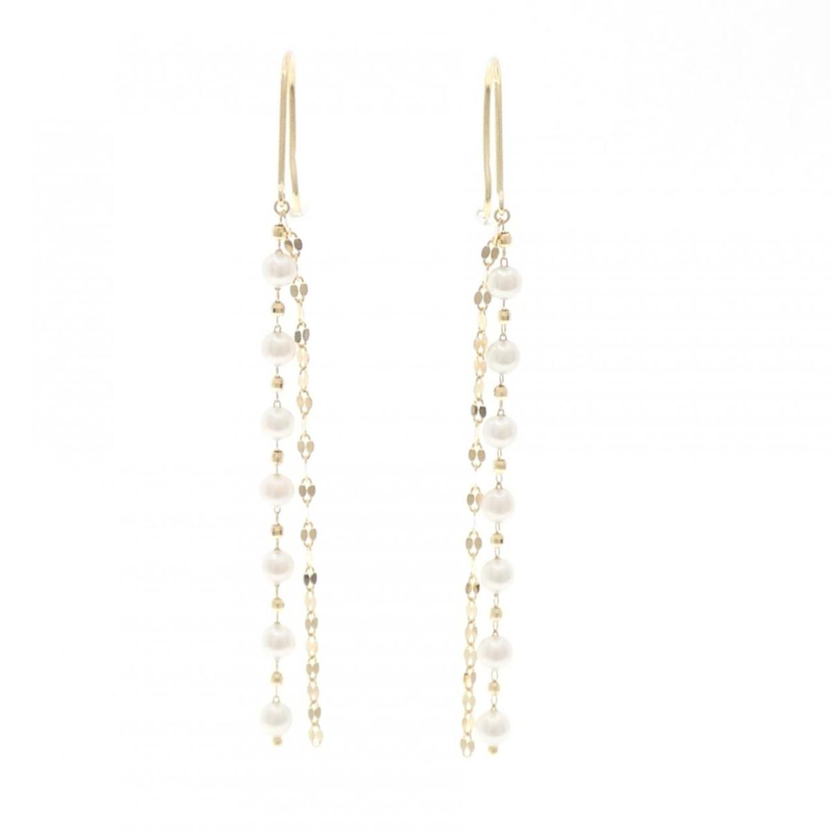 K18YG アコヤパール ピアス【中古】｜KOMEHYO ONLINESTORE 店 28,470円