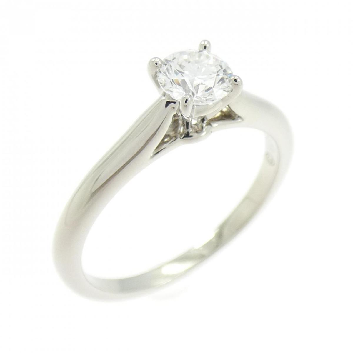 カルティエ 1895 ソリテール リング 0.34CT D VVS1 3EXT【中古】