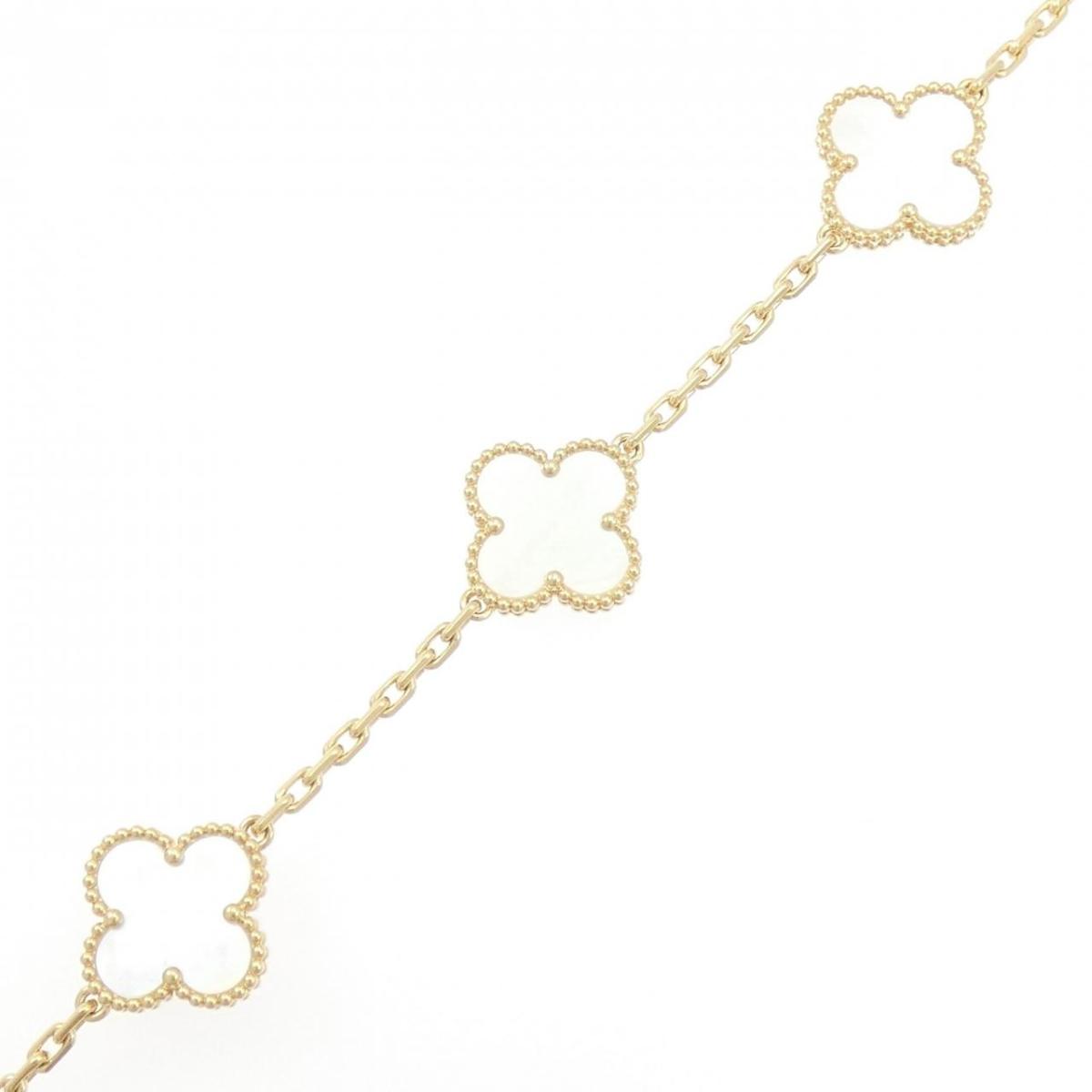 ヴァンクリーフ&アーペル ヴィンテージアルハンブラ 5モチーフ ブレスレット【中古】