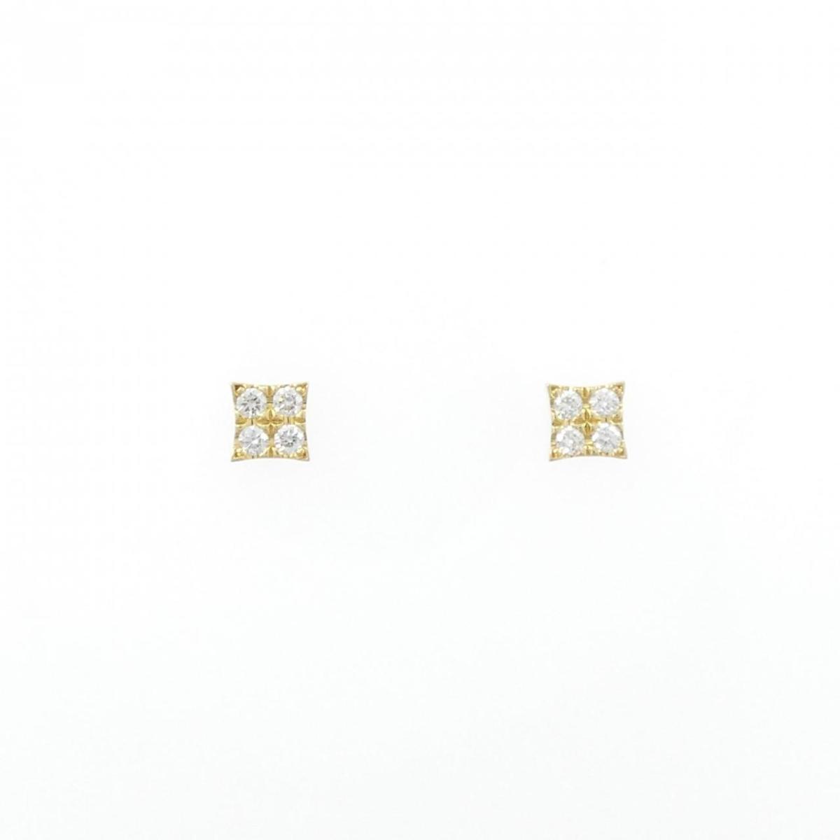 アーカー エターナル ライツ スタッド ピアス 0.08CT【中古】