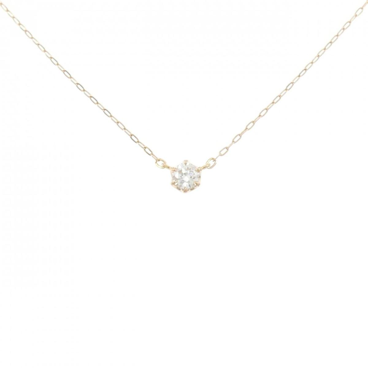 4゜C ダイヤモンド ネックレス 0.150CT【中古】