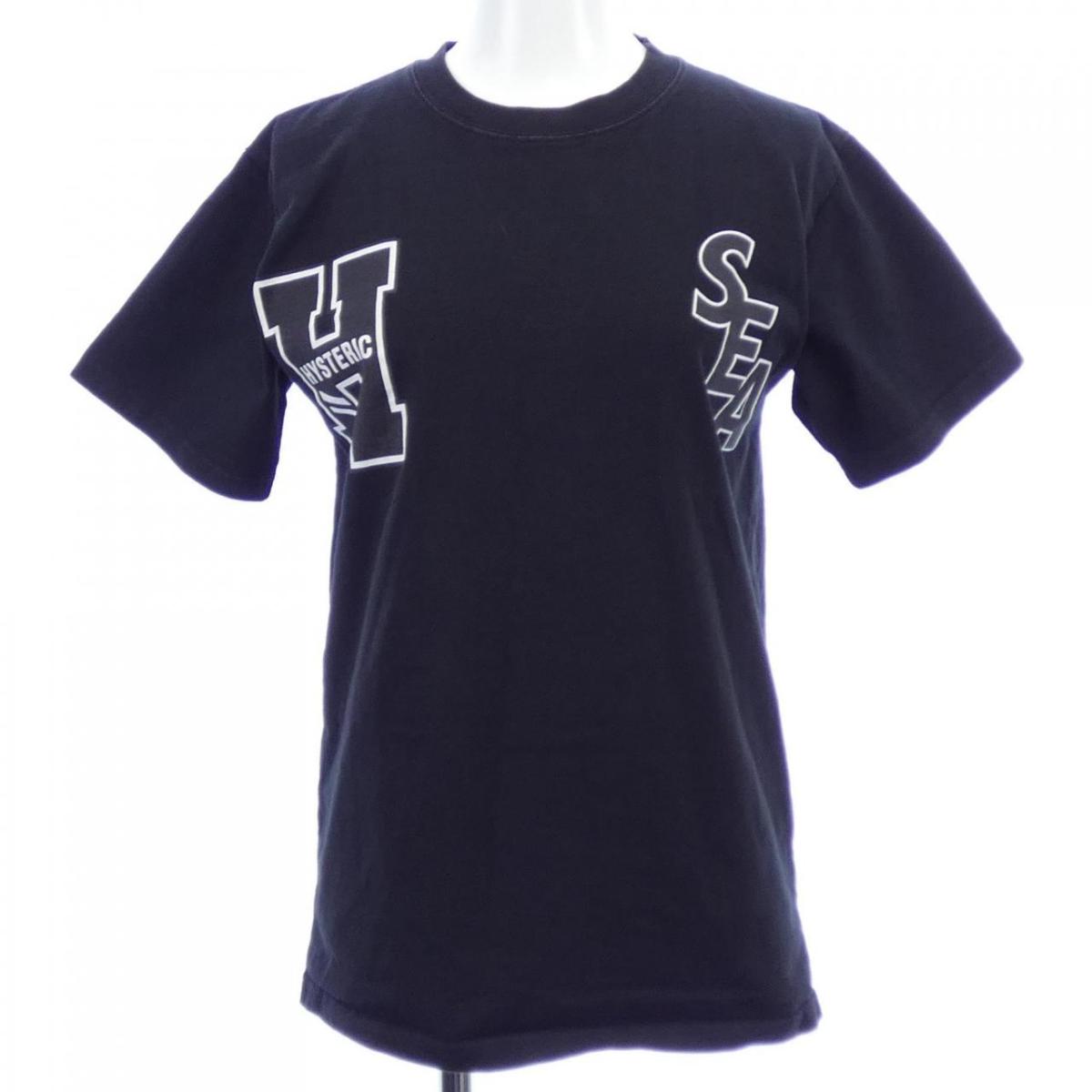 ヒステリックグラマー HYSTERIC GLAMOUR WIND AND SEA Tシャツ【中古】