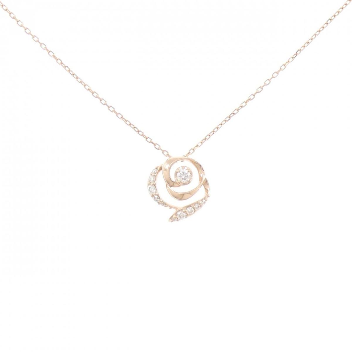 ヴァンドーム ダイヤモンド ネックレス 0.10CT【中古】