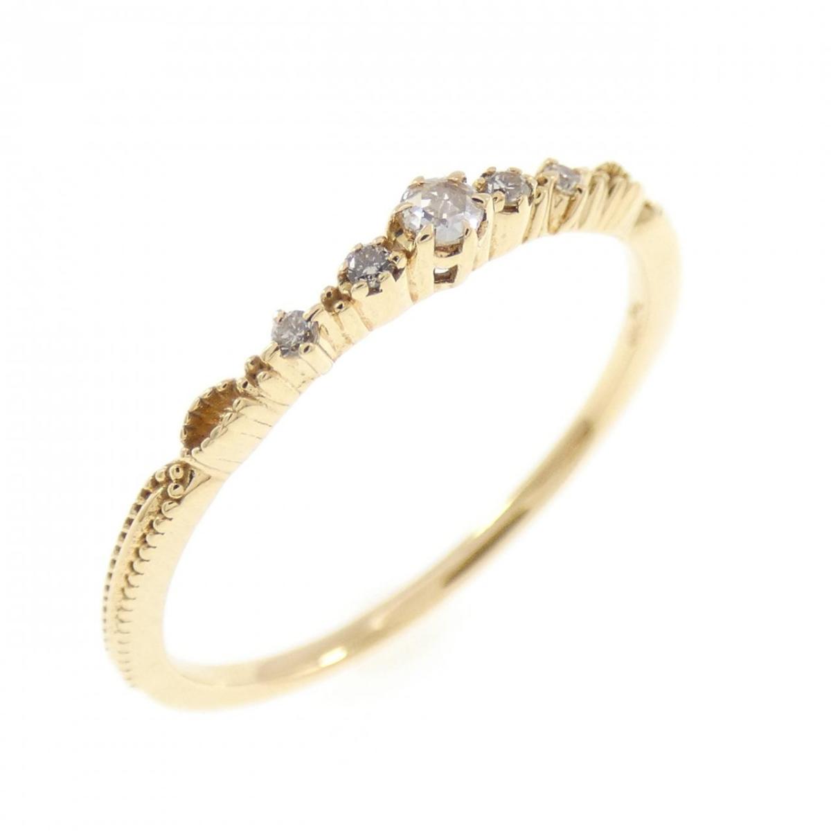 アガット ダイヤモンド リング 0.04CT【中古】