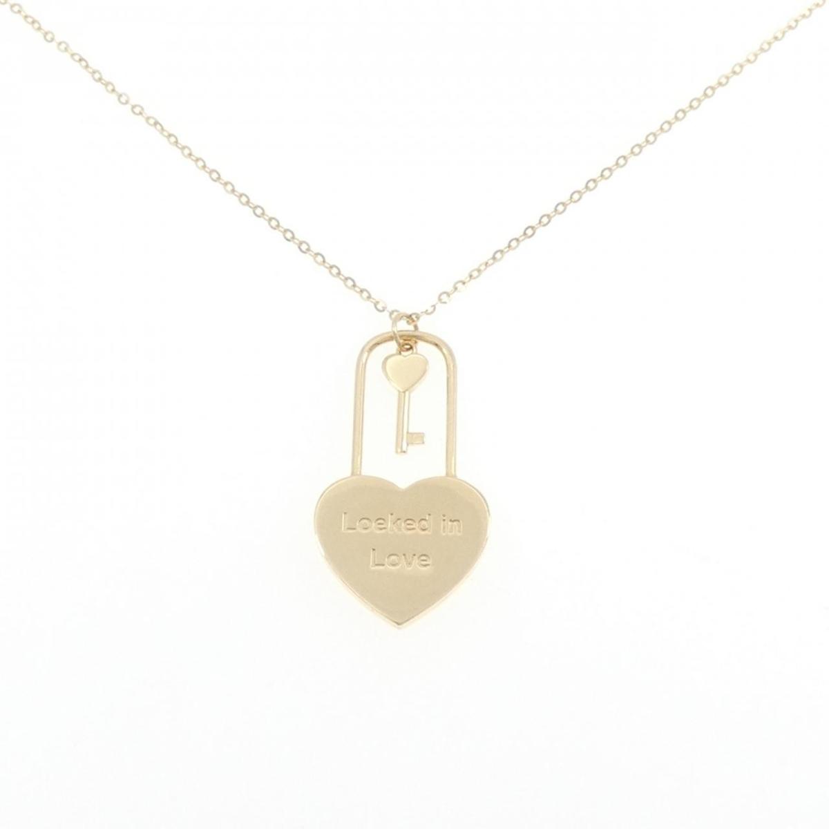 K18YG ハート&times;キー ネックレス【中古】｜KOMEHYO ONLINESTORE 店