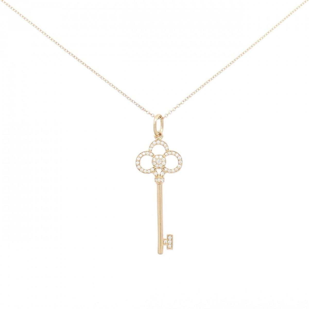 ティファニー クラウン キー ネックレス【中古】