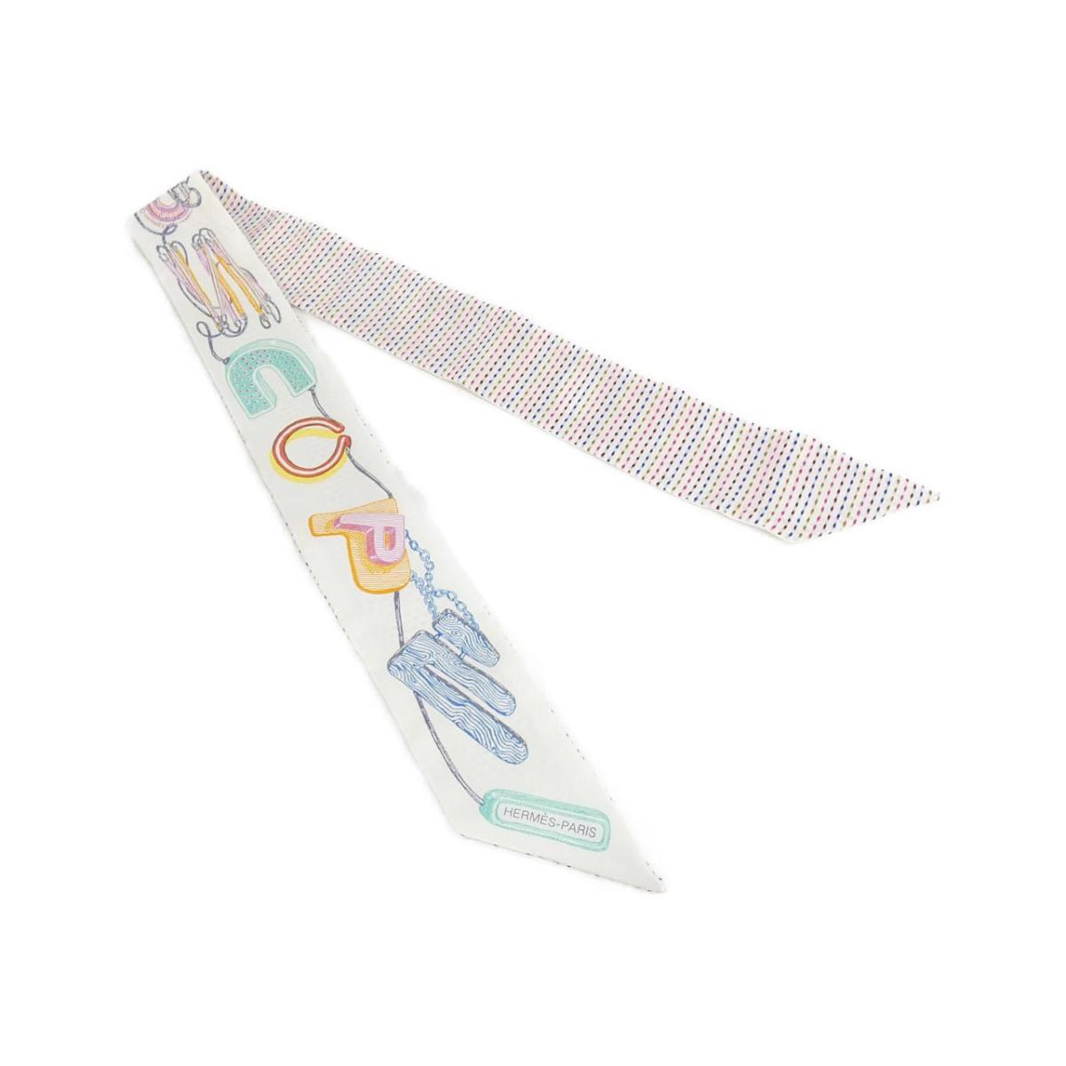 エルメス CHEVALOSCOPE NEON ツイリー 853954S スカーフ【中古】