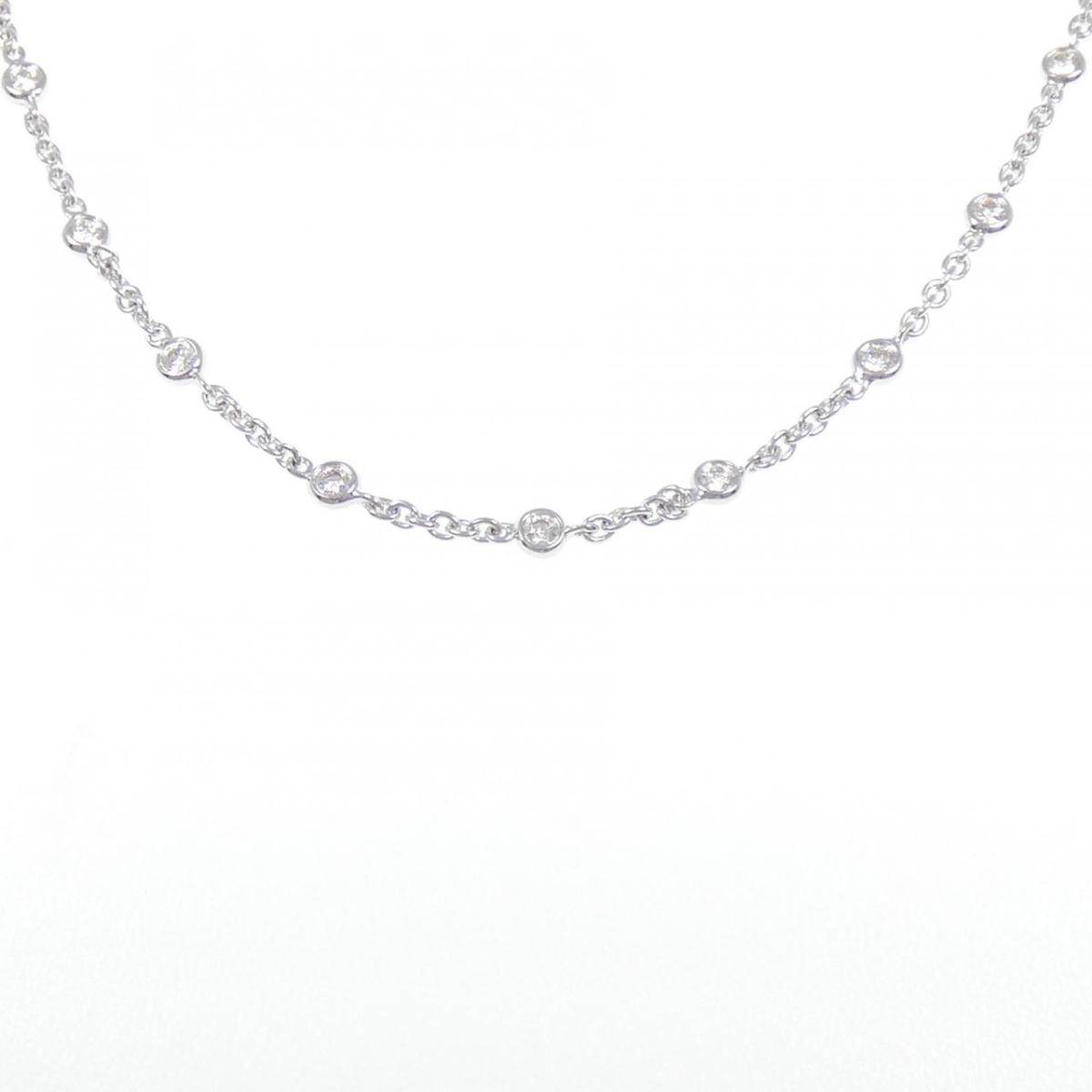 K18WG ダイヤモンド ネックレス【中古】｜KOMEHYO ONLINESTORE 店