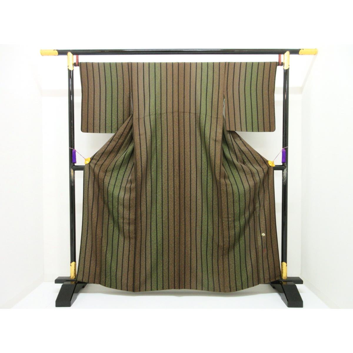 小紋　甲斐泰造　螺鈿入り　身幅Ｌ寸【中古】｜KOMEHYO ONLINESTORE 店