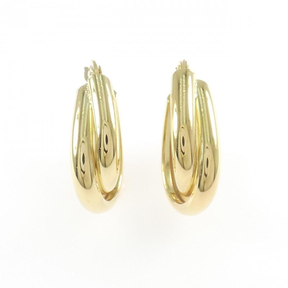 750YG ピアス【中古】