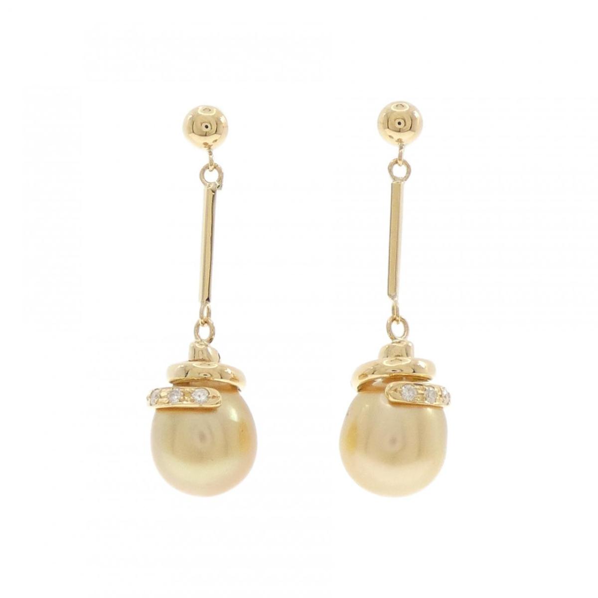 K18YG 白蝶パール ピアス【中古】｜KOMEHYO ONLINESTORE 店