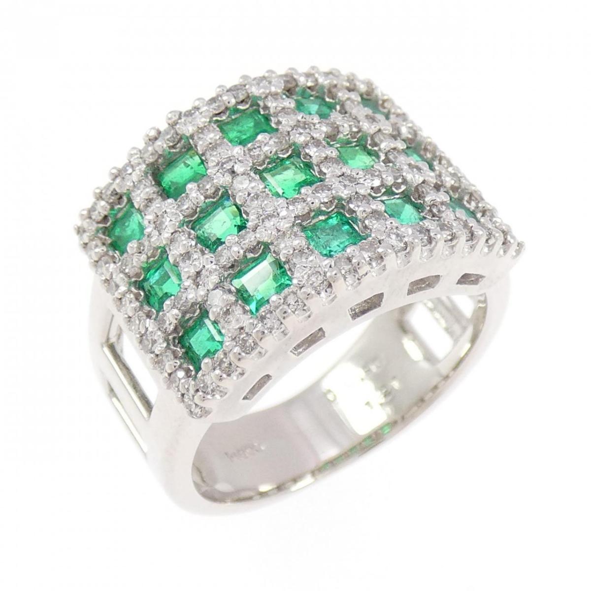 PT900 エメラルド リング 1.21CT【中古】｜KOMEHYO ONLINESTORE 店 215,300円