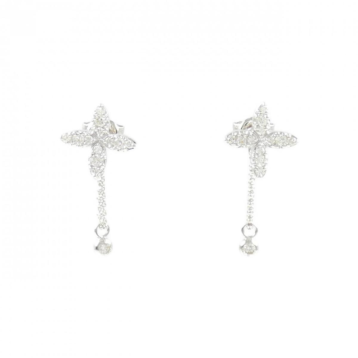 K18WG ダイヤモンド ピアス 0.34CT【中古】｜KOMEHYO ONLINESTORE 店
