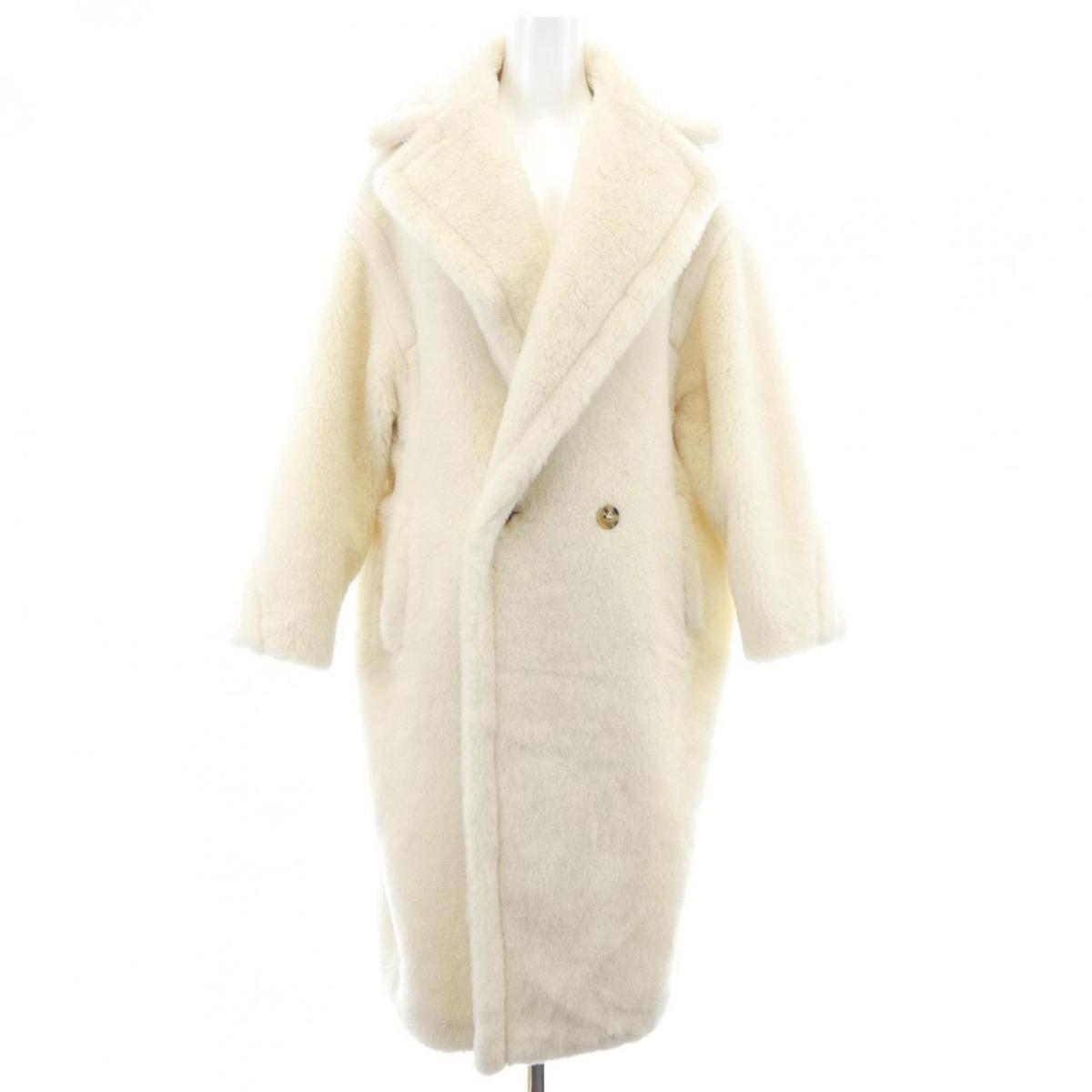 マックスマーラ Max Mara TEDGIRL テディベア 厚地の外套【中古】